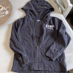 Boys zip up hoodie